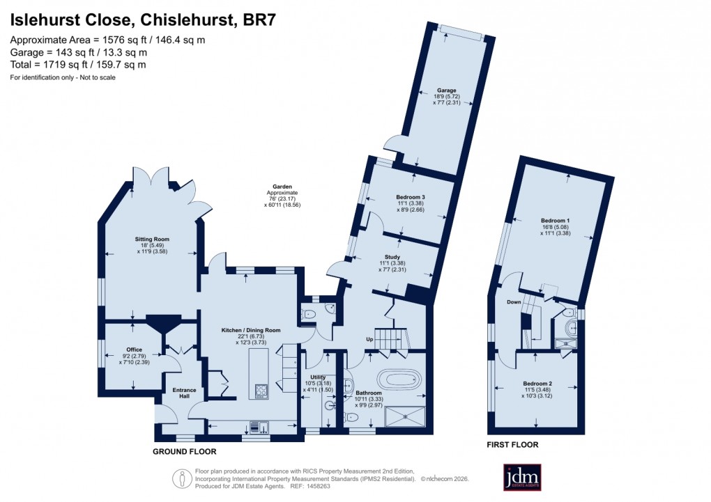 Floorplan for Chislehurst, Kent