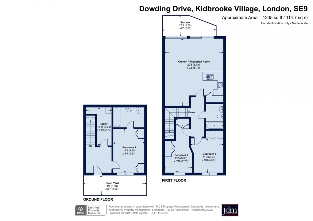 Floorplan for Kidbrooke Village, London