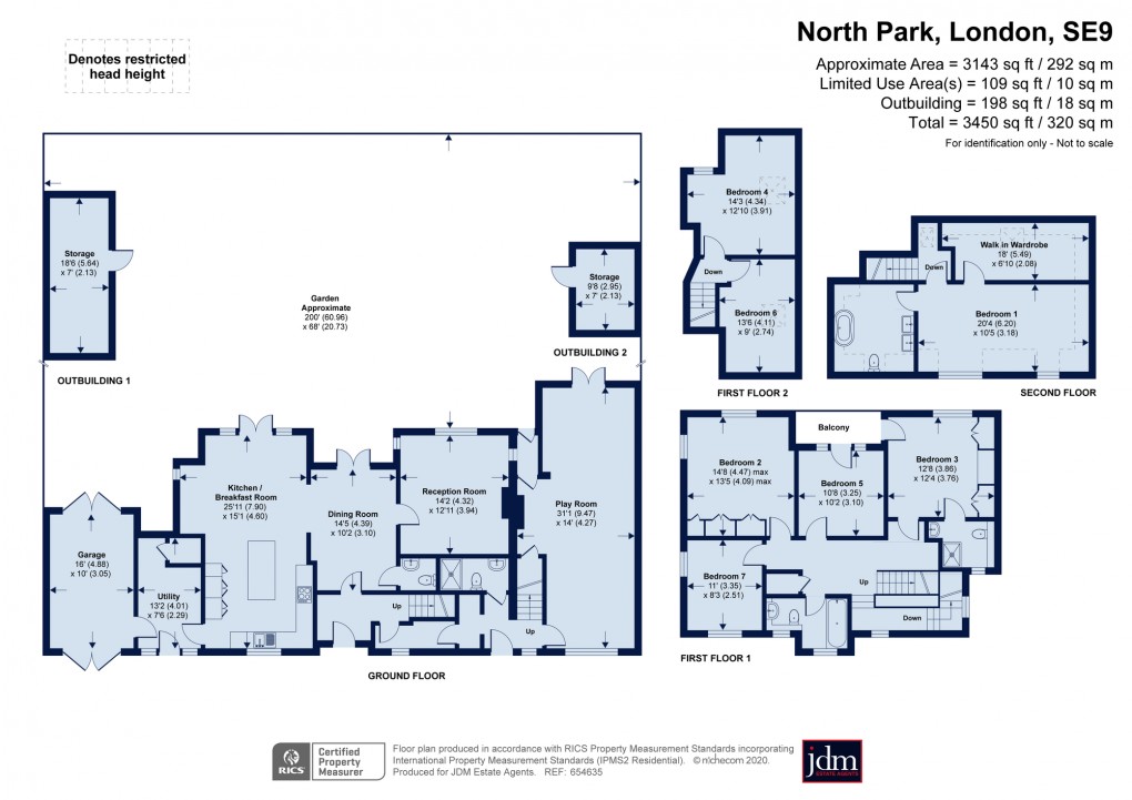 Floorplan for Eltham, London