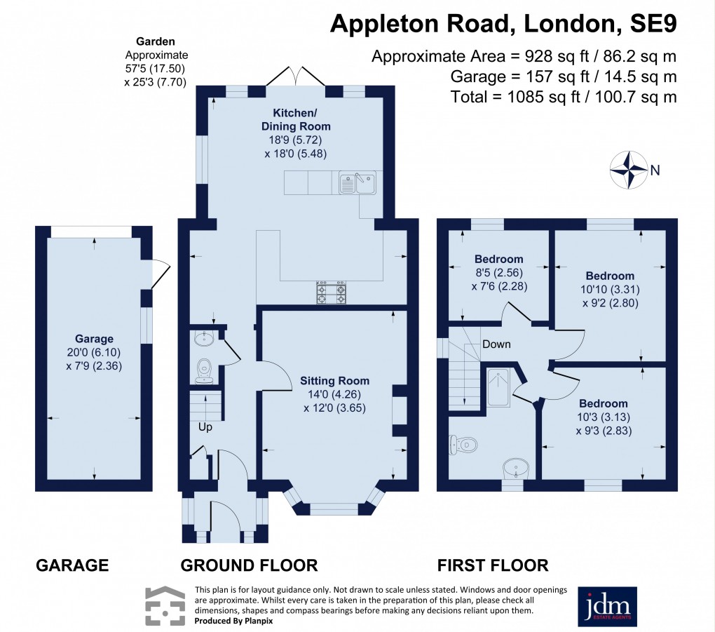 Floorplan for London