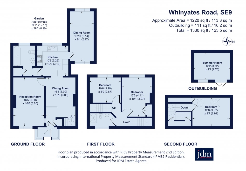 Floorplan for Whinyates Road, Eltham, London