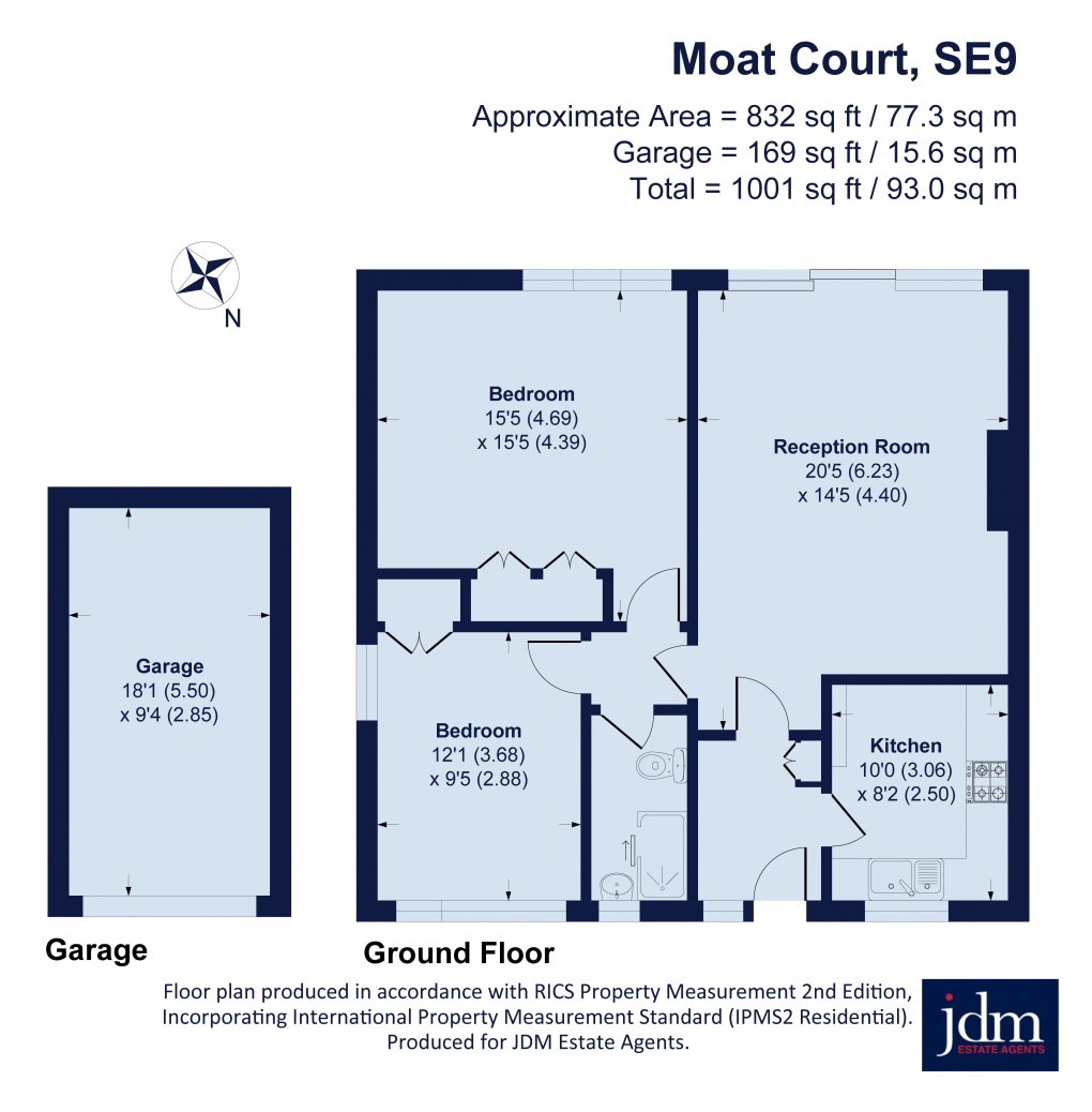 Floorplan for Court Road, Eltham, London