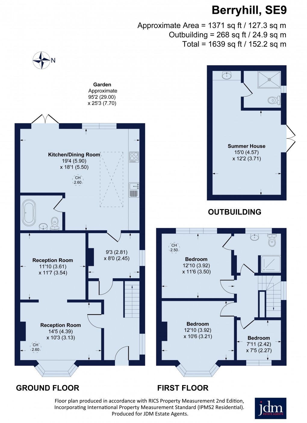 Floorplan for Berryhill, London