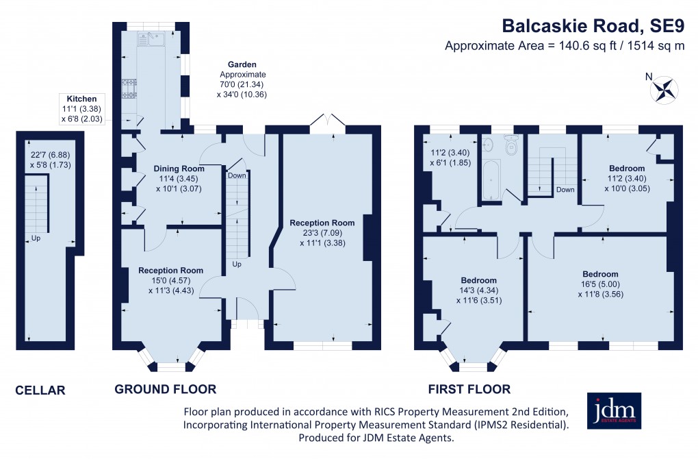 Floorplan for Balcaskie Road, Eltham, London