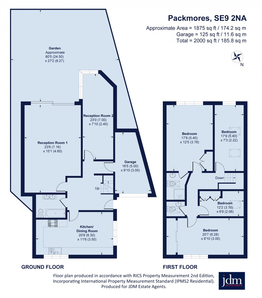 Floorplan for Packmores Road, Eltham, London