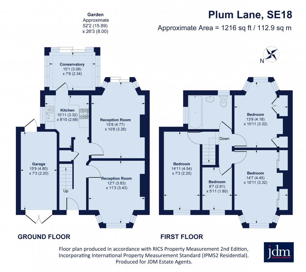 Floorplan for Shooters Hill, Plumstead, London