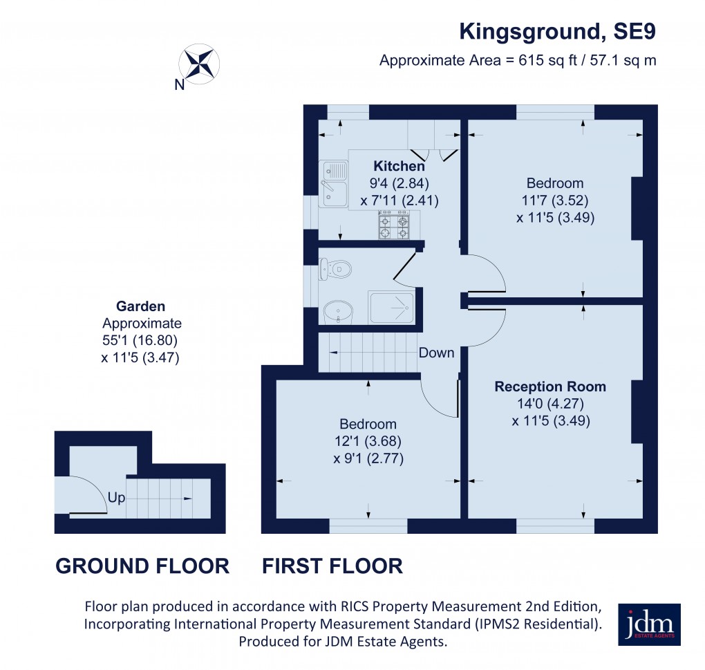 Floorplan for Kingsground, Eltham, London