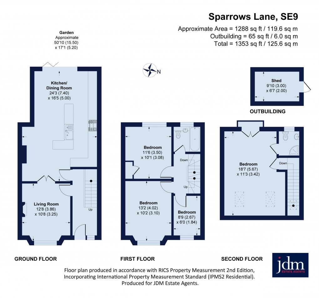 Floorplan for Sparrows Lane, Eltham, London