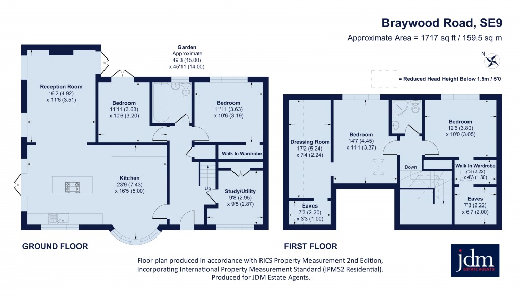 Floorplan for Braywood Road, Eltham, London