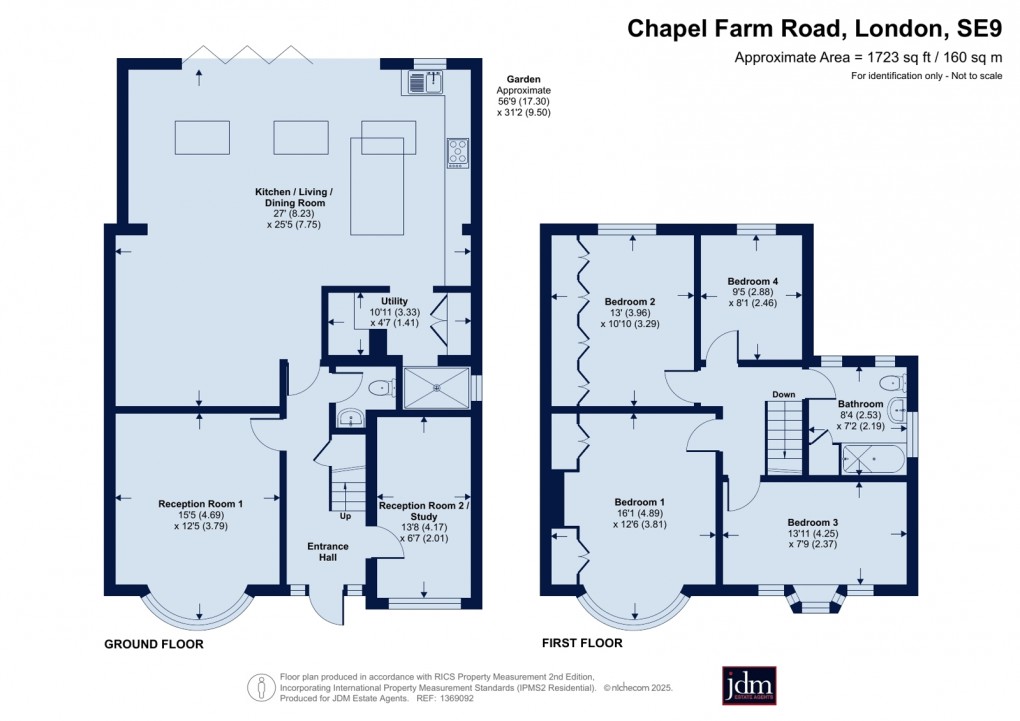 Floorplan for Mottingham, London