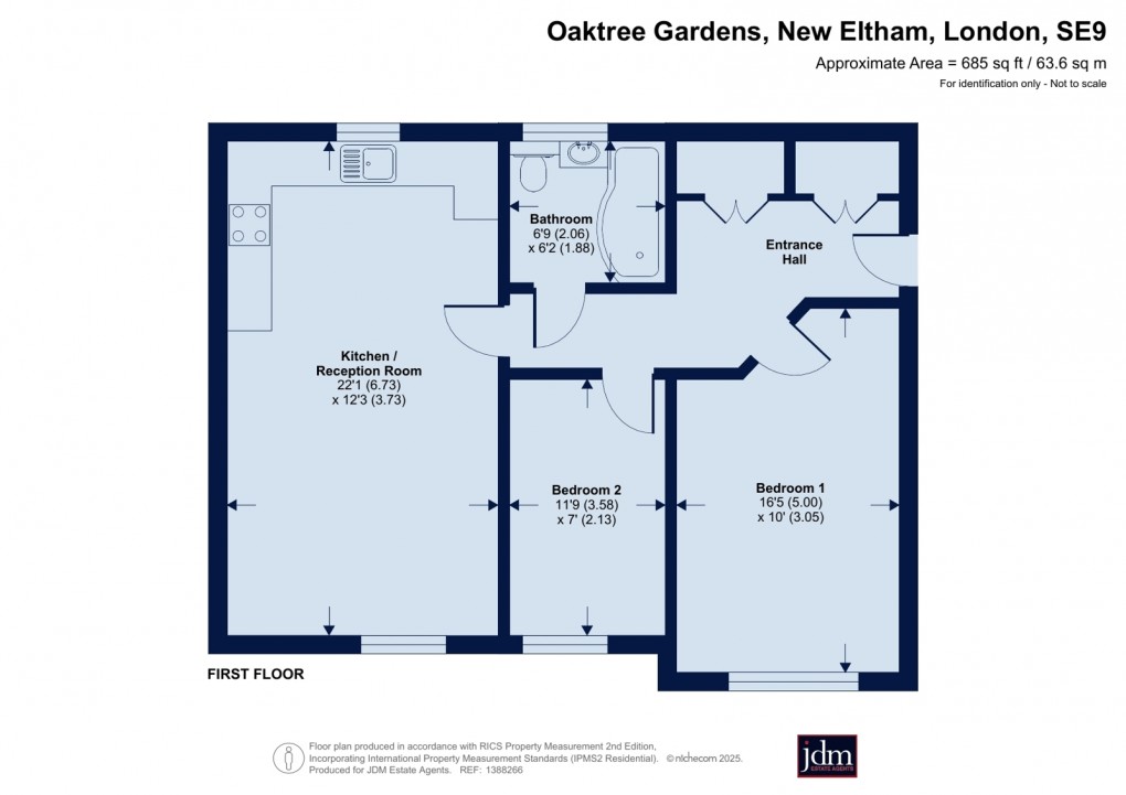 Floorplan for New Eltham, London