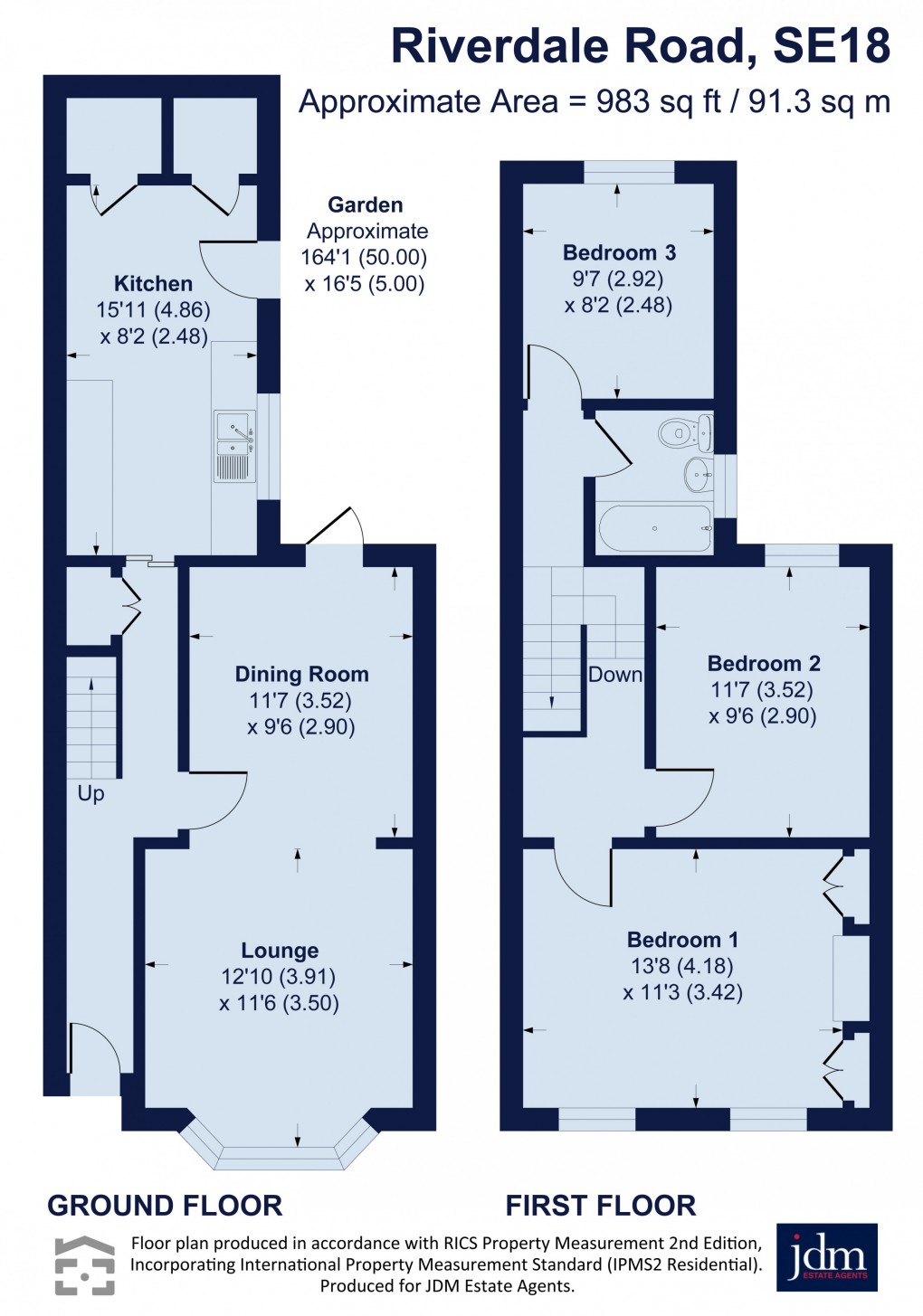 Floorplan for Riverdale Road, Plumstead, London