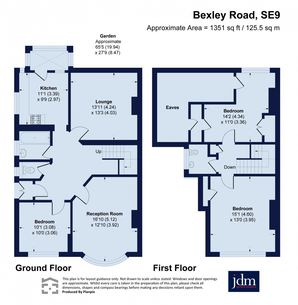 Floorplan for Bexley Road, Eltham, London