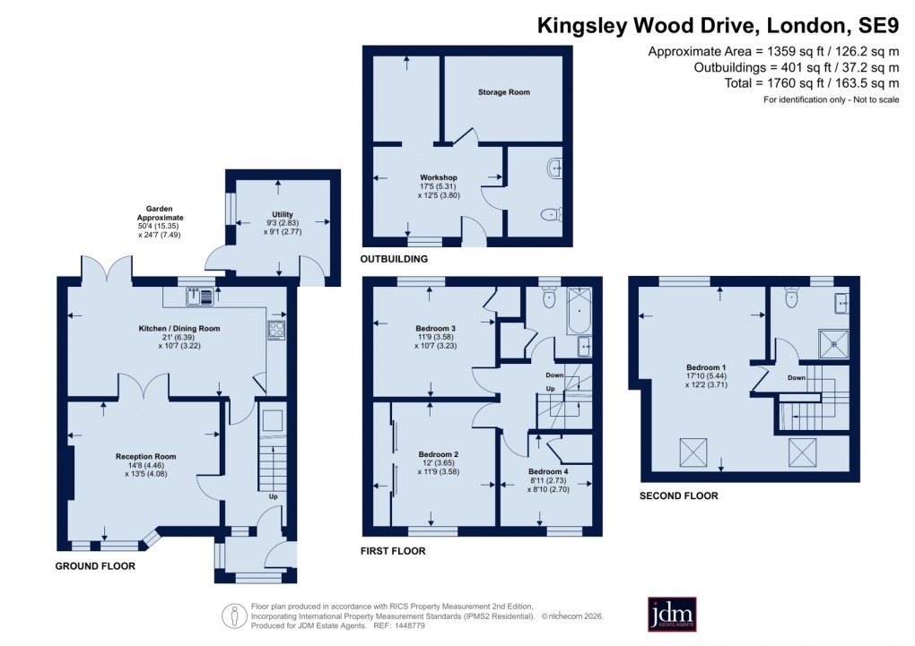 Floorplan for Mottingham, London