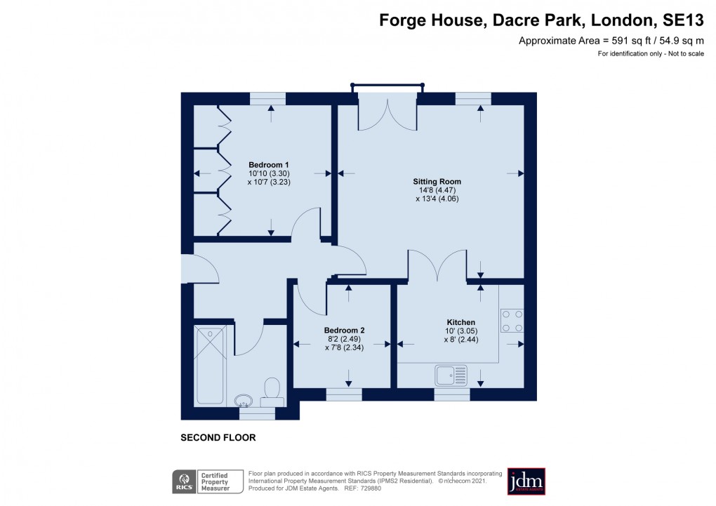 Floorplan for Blackheath, London
