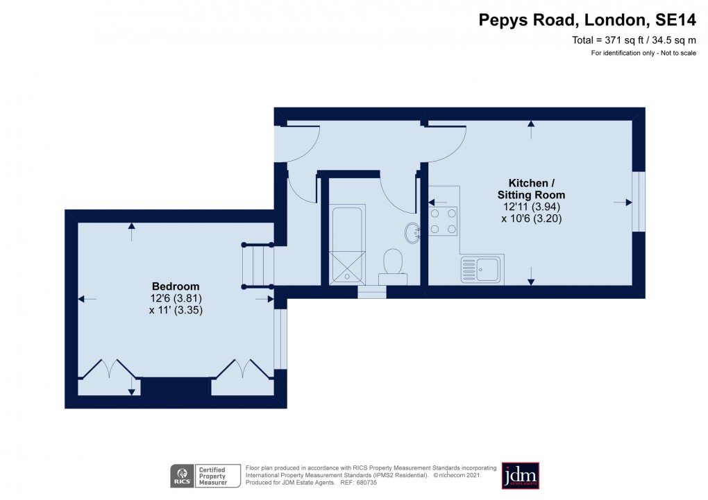 Floorplan for New Cross, London