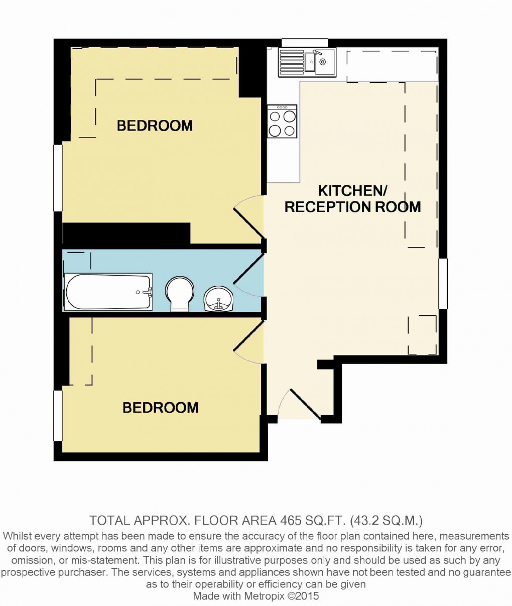 Floorplan for Grasmere Road, Bromley, Kent