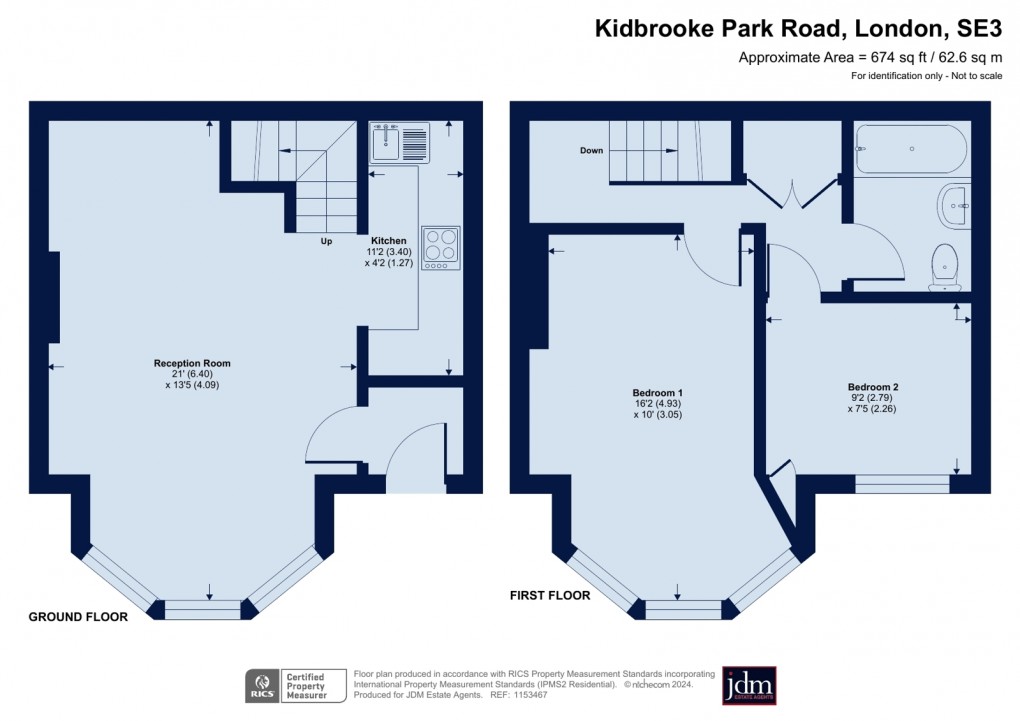 Floorplan for Blackheath, London