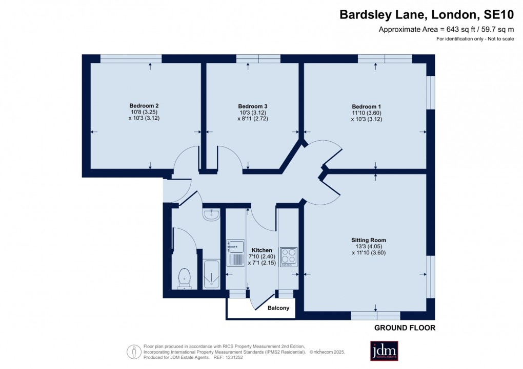 Floorplan for Greenwich