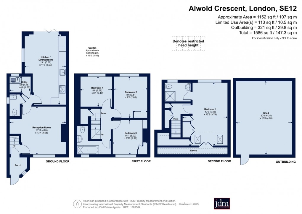 Floorplan for Lee, London