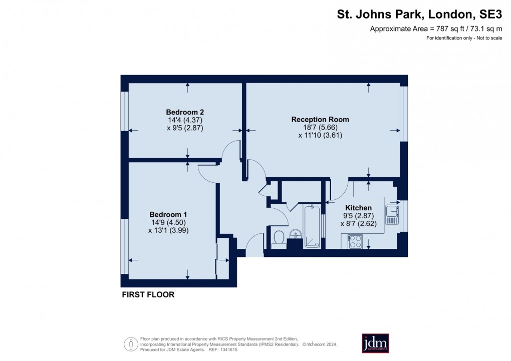 Floorplan for Blackheath, London