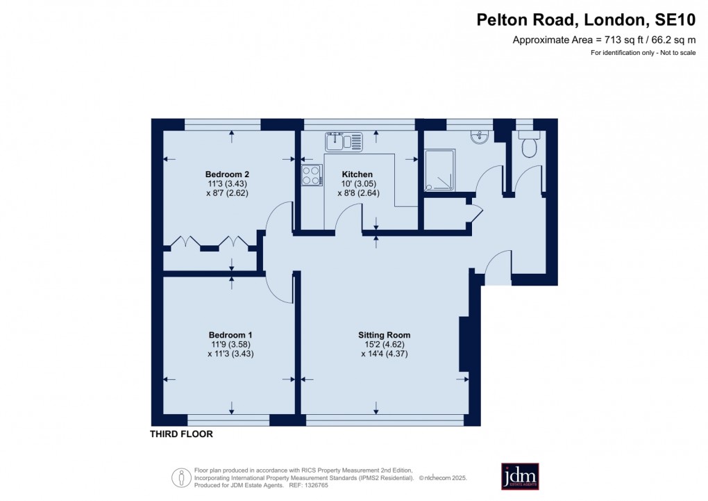 Floorplan for Greenwich, London