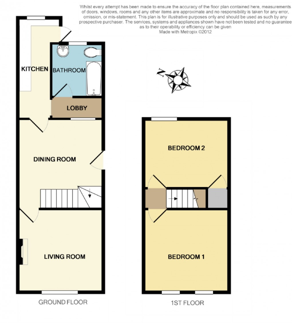 Floorplan for Mooreland Road, Bromley, Kent