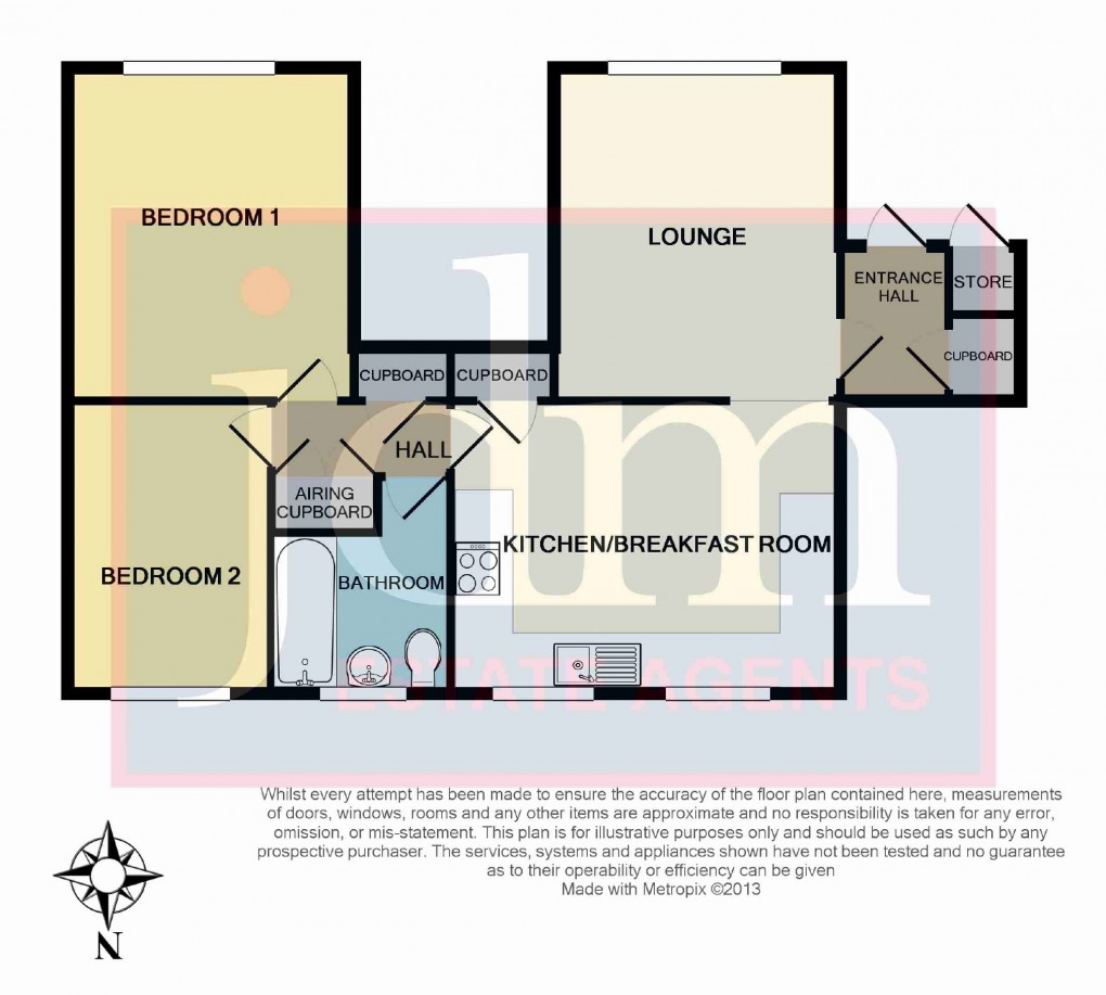 Floorplan for Clareville Road, Orpington, Kent