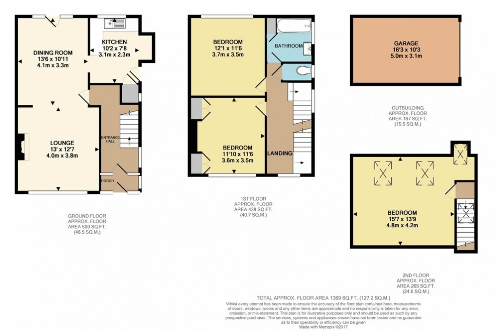 Floorplan for Nightingale Lane, Bromley