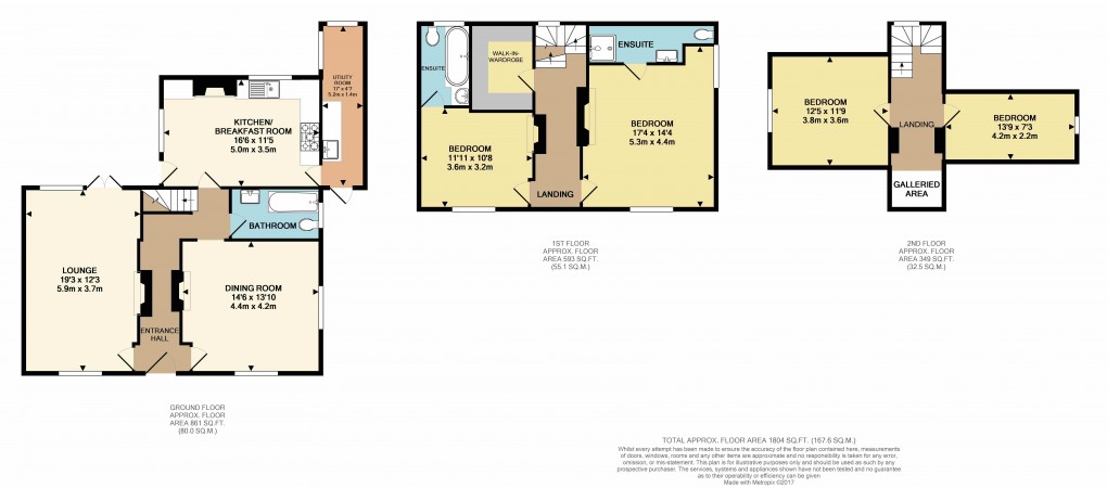 Floorplan for Royal Parade, Chislehurst, Kent