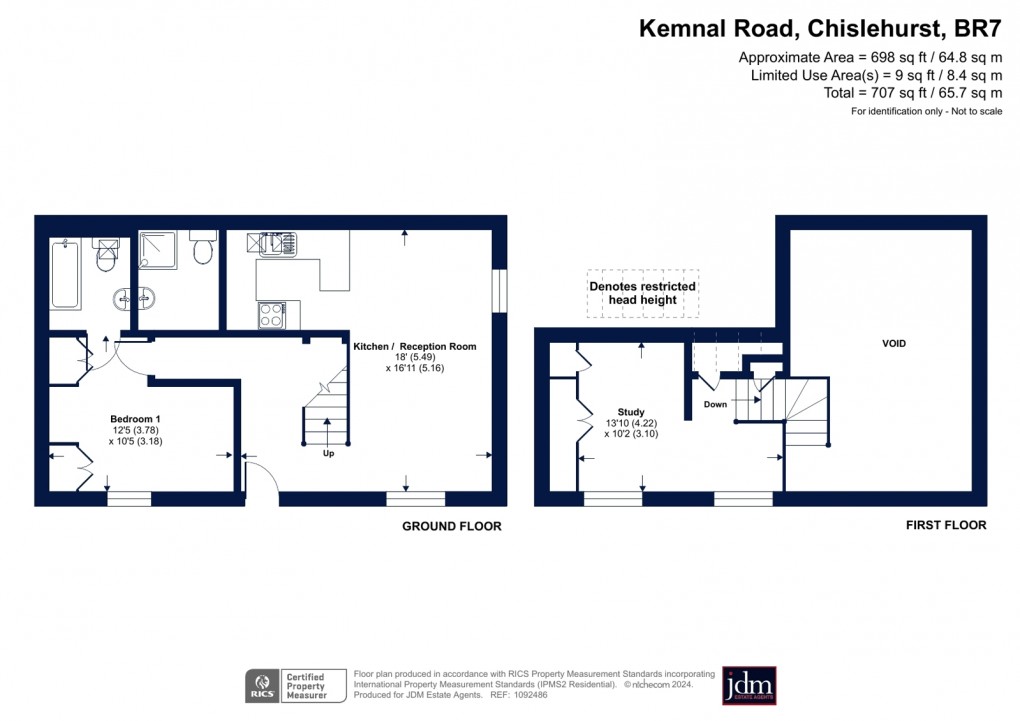 Floorplan for Chislehurst, Kent