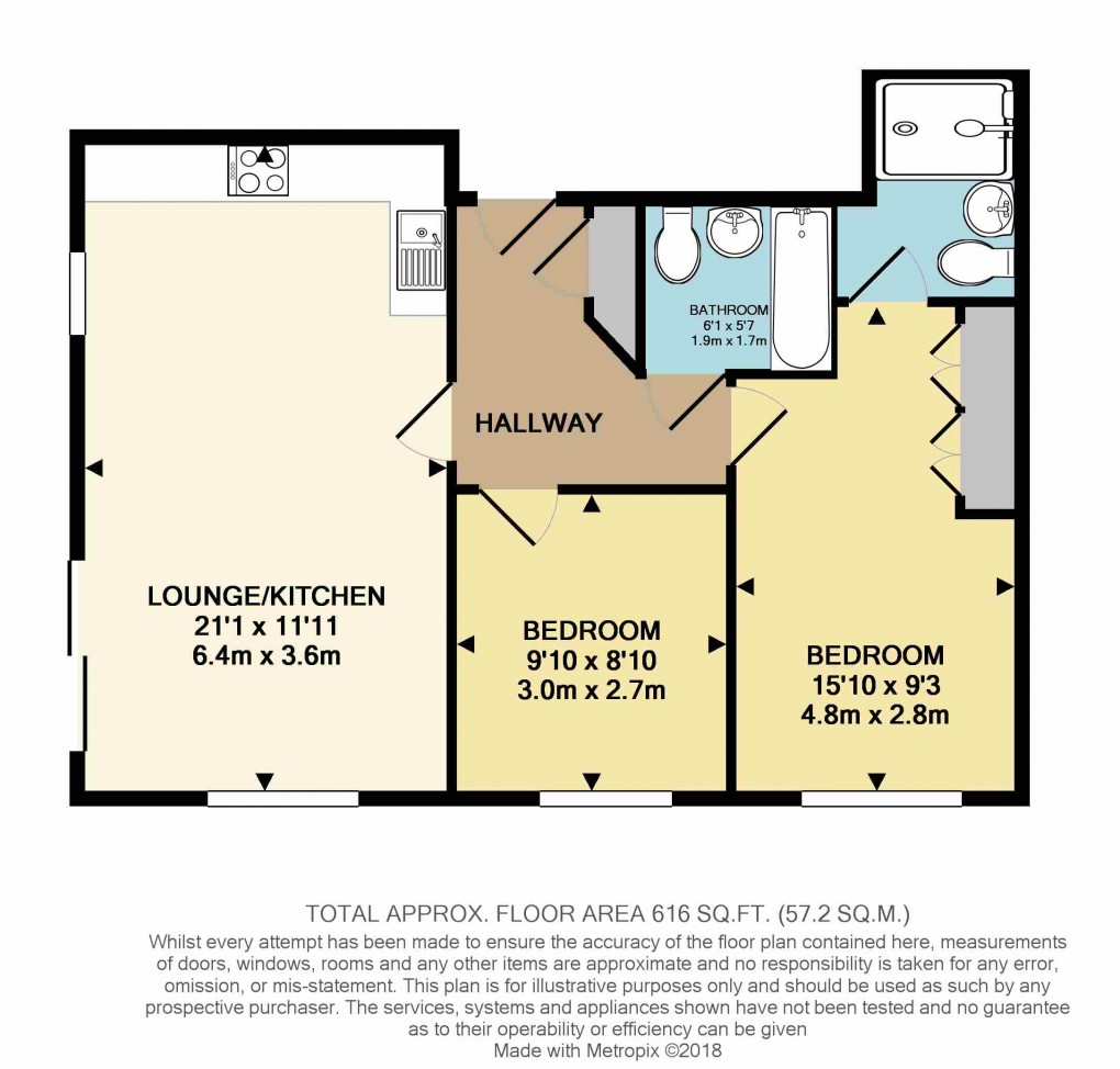 Floorplan for Winchester Road, Bromley, Kent