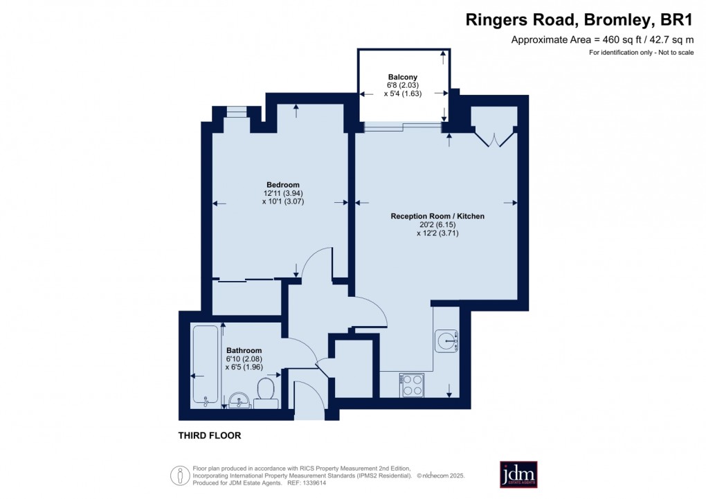 Floorplan for Ringers Road, Bromley
