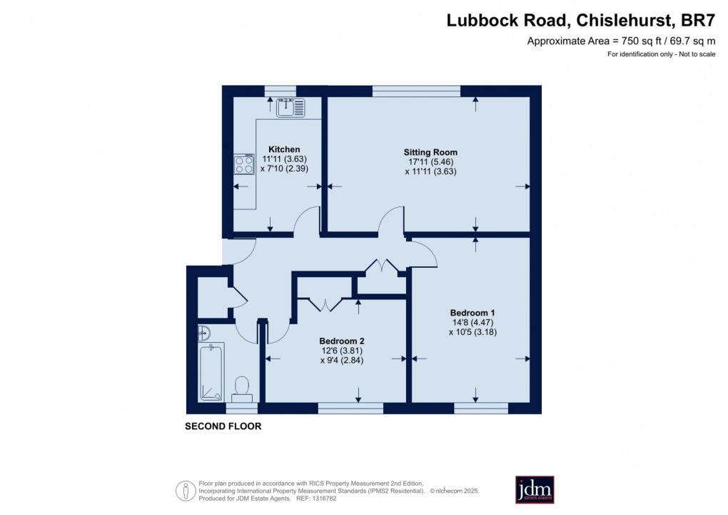 Floorplan for Lubbock Road, 35-49 Lubbock Road, Chislehurst, Kent