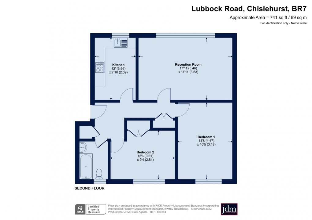 Floorplan for Lubbock Road, 35-49 Lubbock Road, Chislehurst, Kent