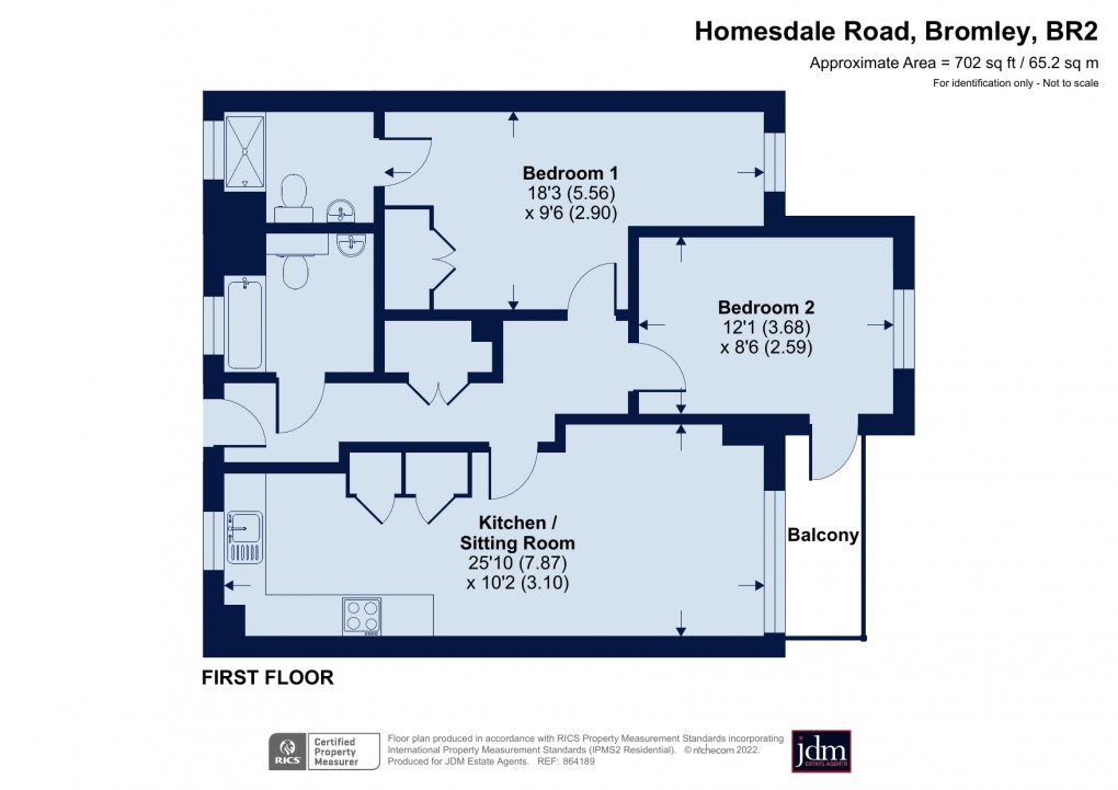 Floorplan for Bromley