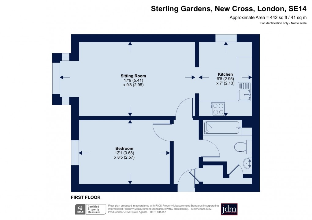Floorplan for New Cross, London