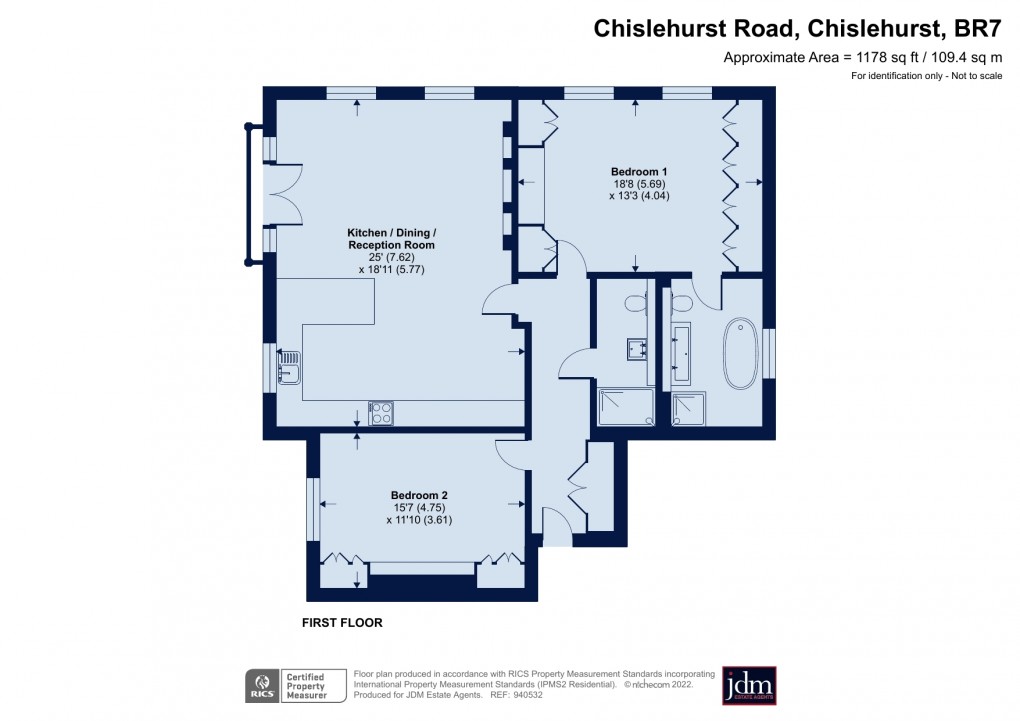 Floorplan for Chislehurst