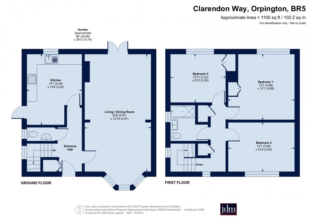 Floorplan for Orpington