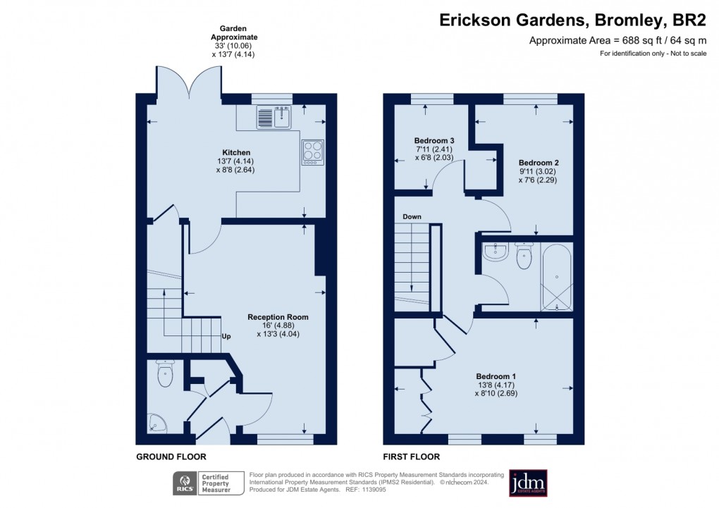 Floorplan for Trinity Village, Bromley