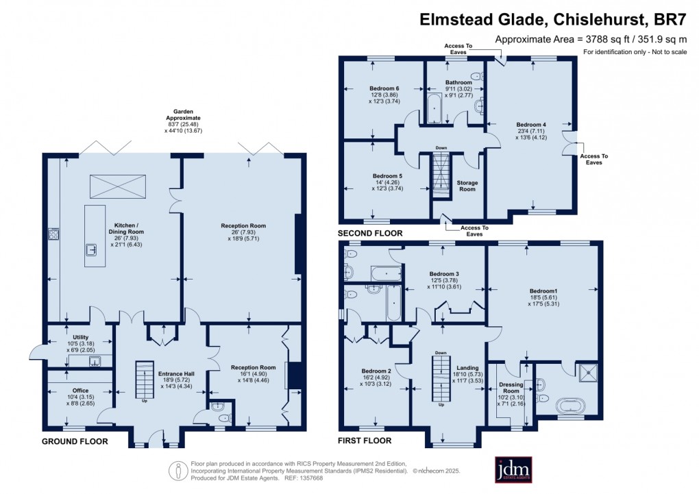 Floorplan for Chislehurst, Kent