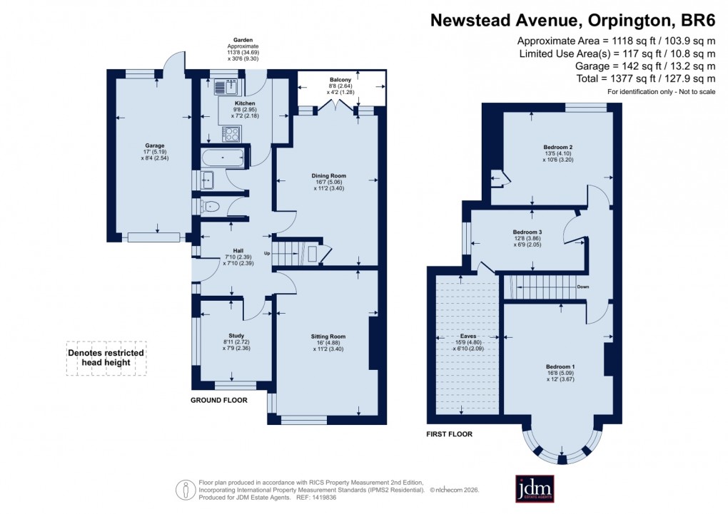 Floorplan for Orpington