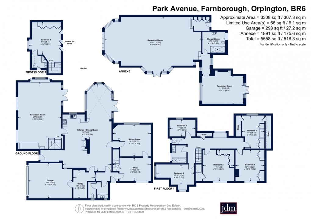 Floorplan for Farnborough Park, Orpington
