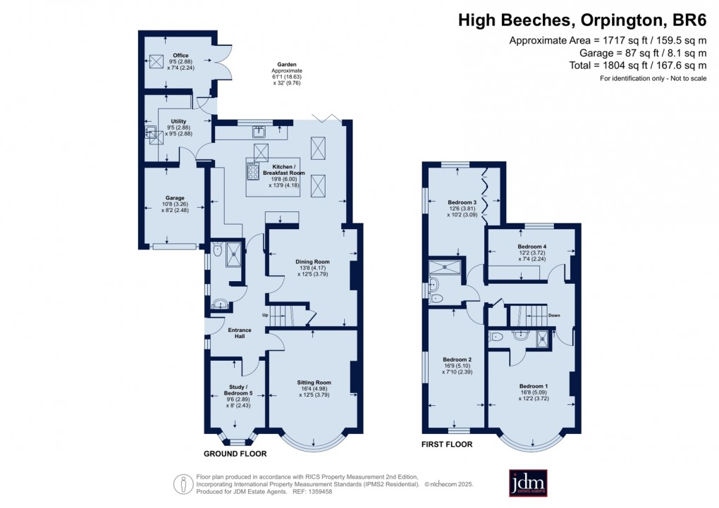 Floorplan for Orpington, Kent