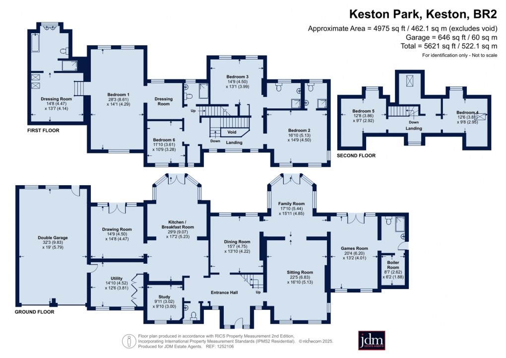 Floorplan for Keston Park, Keston, Kent