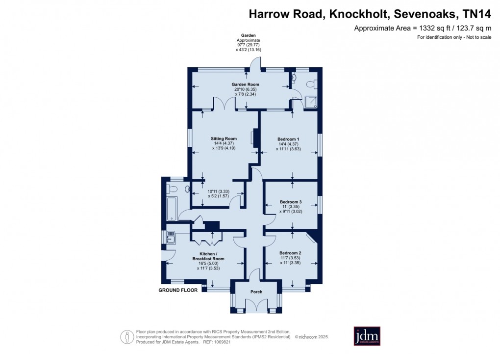 Floorplan for Knockholt, Sevenoaks, Kent