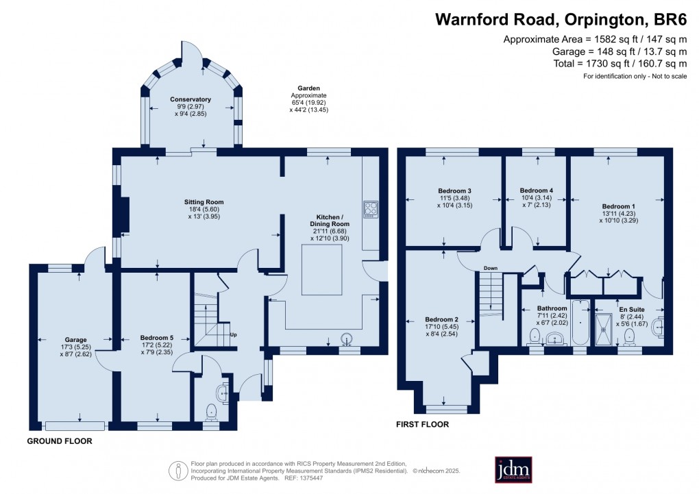 Floorplan for Green Street Green, Orpington, Kent