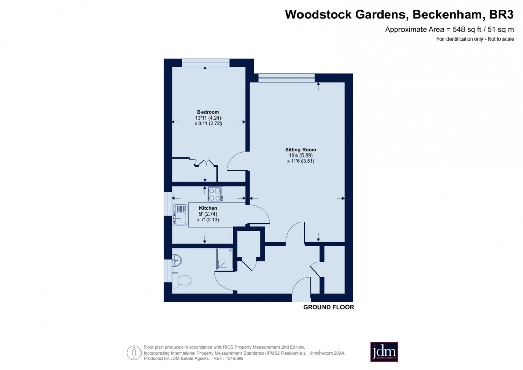 Floorplan for Beckenham