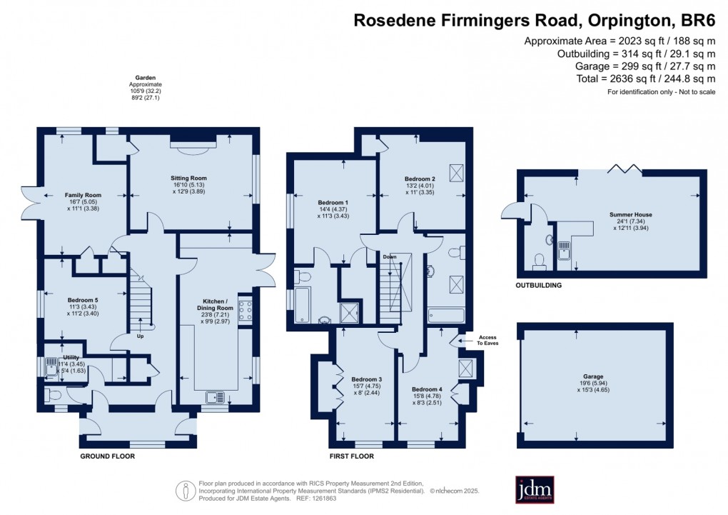 Floorplan for Orpington, Kent