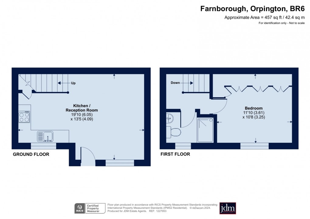 Floorplan for Farnborough, Orpington, Kent
